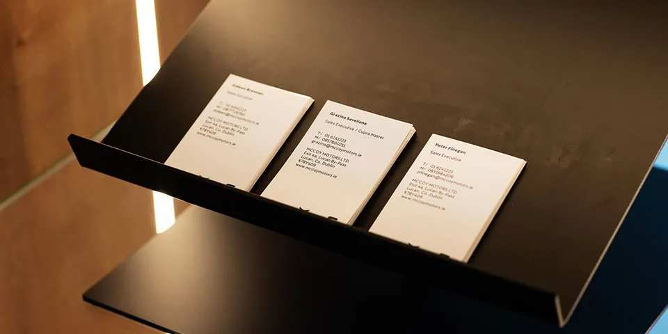 sales executive business cards