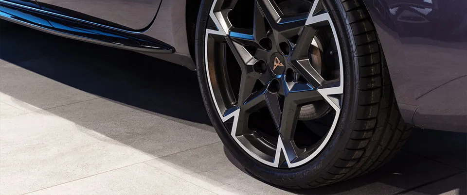 cupra wheel closeup